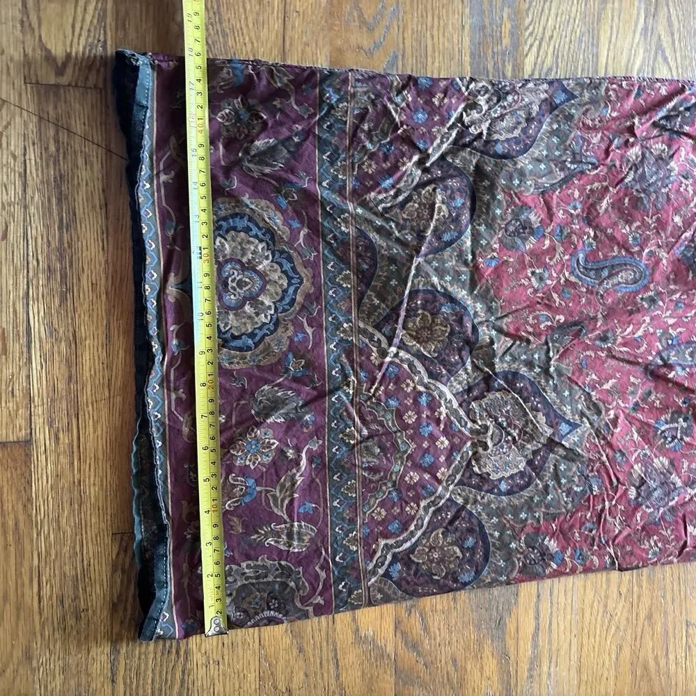 VTG Ralph Lauren Home Equestrian Paisley Standard Pillowcases Shams Set /4